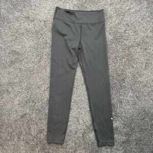 Nike Dri-FIT Leggings Womens Large Gray High Rise Athletic Yoga Pants 24 Inseam